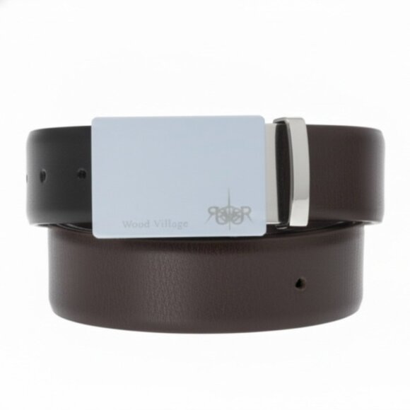 Handmade Buffalo Leather Belt: Handcrafted UNISEX Leather Belt - Picture 10 of 11